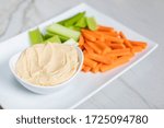 Hummus  Carrots  And Celery...