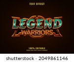 fantasy legend warriors rpg... | Shutterstock .eps vector #2049861146