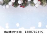 christmas and new year holidays ... | Shutterstock . vector #1555783640