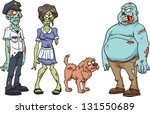 Cartoon Zombie Characters....