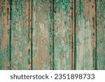 Blue wooden background in vintage style for graphic design or wallpaper. Interesting texture.