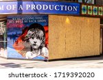 Small photo of London, England, 04/21/2020: Due to the COVID-19 Pandemic Les Miserables, the longest running musical in history, has finally come to a halt.