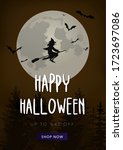Halloween Sale Poster With...