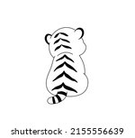 vector isolated cute cartoon... | Shutterstock .eps vector #2155556639