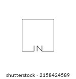 vector isolated preposition in... | Shutterstock .eps vector #2158424589