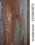 Small photo of Wood with old varnish. Falling off varnish. Old wood material. Old varnish wood