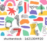hand drawn surface design.... | Shutterstock .eps vector #1621304920