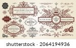 luxury classic vignettes ... | Shutterstock .eps vector #2064194936