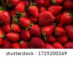 Red ripe strawberries...