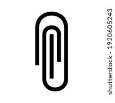 paper clip icon or logo... | Shutterstock .eps vector #1920605243