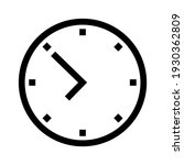 Clock Icon Or Logo Isolated...
