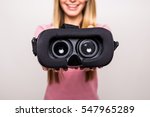 Woman With A Headset Free Stock Photo - Public Domain Pictures