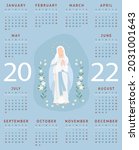 Religious Calendar For 2022...