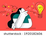 creativity  genius  new idea... | Shutterstock .eps vector #1920182606