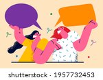 communication  speech  chat... | Shutterstock .eps vector #1957732453