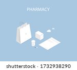 pharmacy concept  can use for... | Shutterstock .eps vector #1732938290