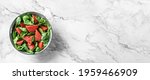 fresh summer watermelon salad... | Shutterstock . vector #1959466909