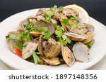 Manila Clams   Served With...