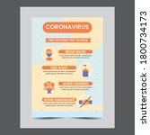 covid 19 corona virus info... | Shutterstock .eps vector #1800734173