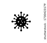 coronavirus icon symbol vector... | Shutterstock .eps vector #1730423179