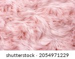 Pink Fur Texture Top View. Pink ...