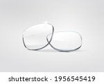 Glasses Lenses Contact Lenses 3D Illustration
