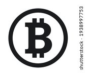 Bitcoin Icon Sign Payment...
