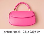 Pastel colored womens hand bag...