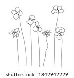 vector modern set of isolated... | Shutterstock .eps vector #1842942229