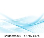 abstract blue background  | Shutterstock . vector #677821576