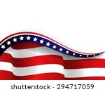 american flag. vector | Shutterstock .eps vector #294717059