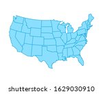usa united states of america... | Shutterstock .eps vector #1629030910