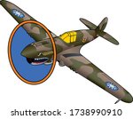 P 40 Warhawk World War Ii...