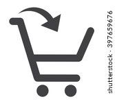 shopping cart icon vector. | Shutterstock .eps vector #397659676