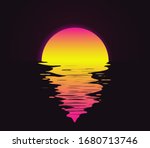 retro vintage styled bright... | Shutterstock .eps vector #1680713746