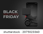 black friday free shipping or... | Shutterstock .eps vector #2075023360
