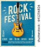 Rock Music Festival Flyer....