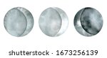set of isolated objects. the... | Shutterstock . vector #1673256139