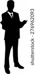 Lawyer Business Man Silhouette