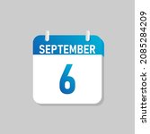 white daily calendar icon... | Shutterstock .eps vector #2085284209