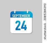 white daily calendar icon... | Shutterstock .eps vector #2085284293