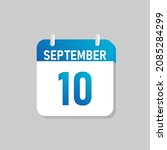 white daily calendar icon... | Shutterstock .eps vector #2085284299