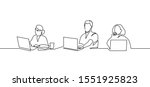 group of people working... | Shutterstock .eps vector #1551925823