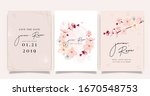 pink sherry blossom luxury... | Shutterstock .eps vector #1670548753
