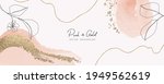 minimal background in pink... | Shutterstock .eps vector #1949562619