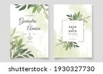  elegant wedding invitation... | Shutterstock .eps vector #1930327730