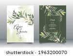  wedding invitation card... | Shutterstock .eps vector #1963200070