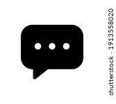 chat icon  chatting symbol ... | Shutterstock .eps vector #1913558020