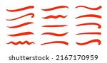swoosh  swash underline stroke... | Shutterstock .eps vector #2167170959