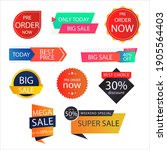 best price super sale mega sale ... | Shutterstock .eps vector #1905564403